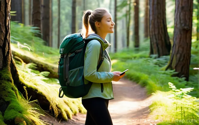 디지털 디톡스 캠프와 운동의 중요성 - **Prompt 1: Serene Mountain Retreat**
    A young woman, approximately 28 years old, with light brow...