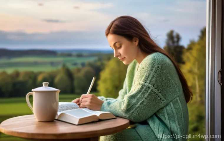 디지털 디톡스 캠프와 운동의 중요성 - **Prompt 2: Campfire Connection**
    A diverse group of five adults, ranging in age from late 20s t...